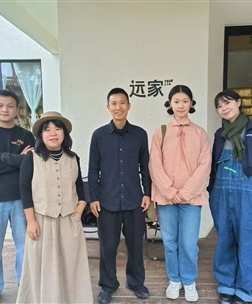 访企拓岗专项行动—设计艺术学院走访成都远家品牌 拓展产教融合新路径