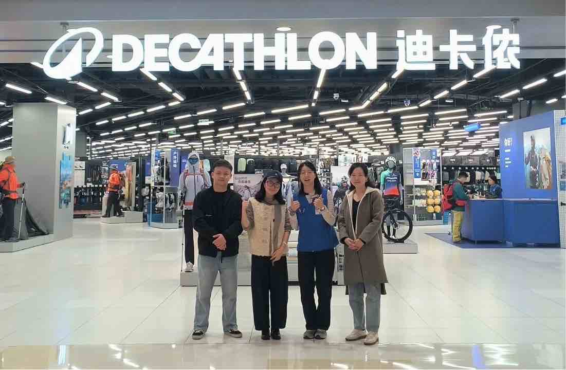 访企拓岗促就业  校企合作谋新篇——服装与服饰设计专业走访成都迪卡侬深化产教融合3