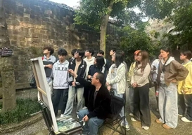寻李庄文脉 绘设计初心——设计艺术学院《文化考察与色彩风景写生》实践教学扎实开展