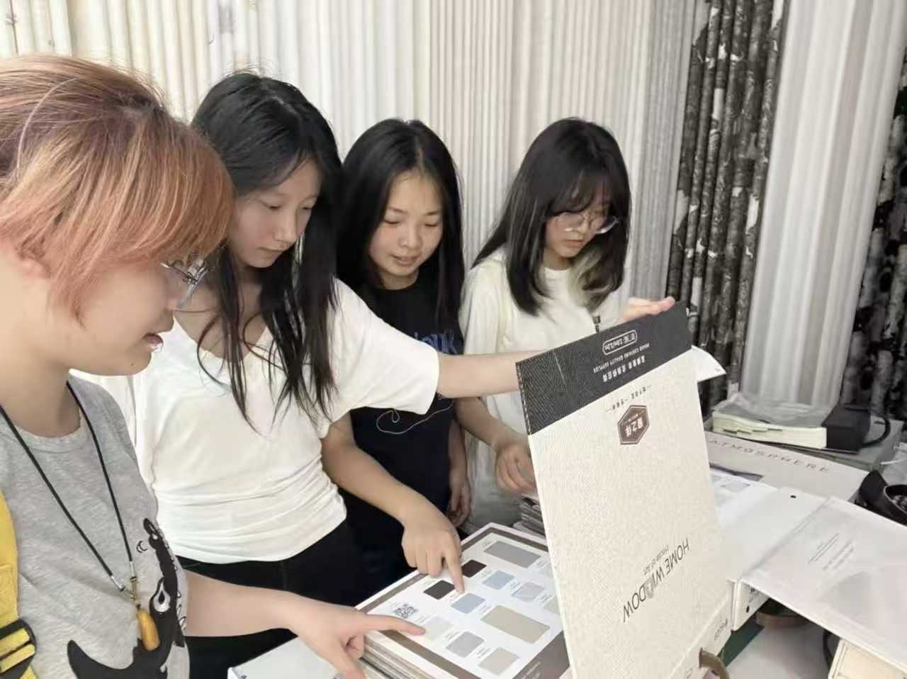 以行促学强实践，知行合一赋设计—— 环境设计专业开展装饰材料市场调研 (3)