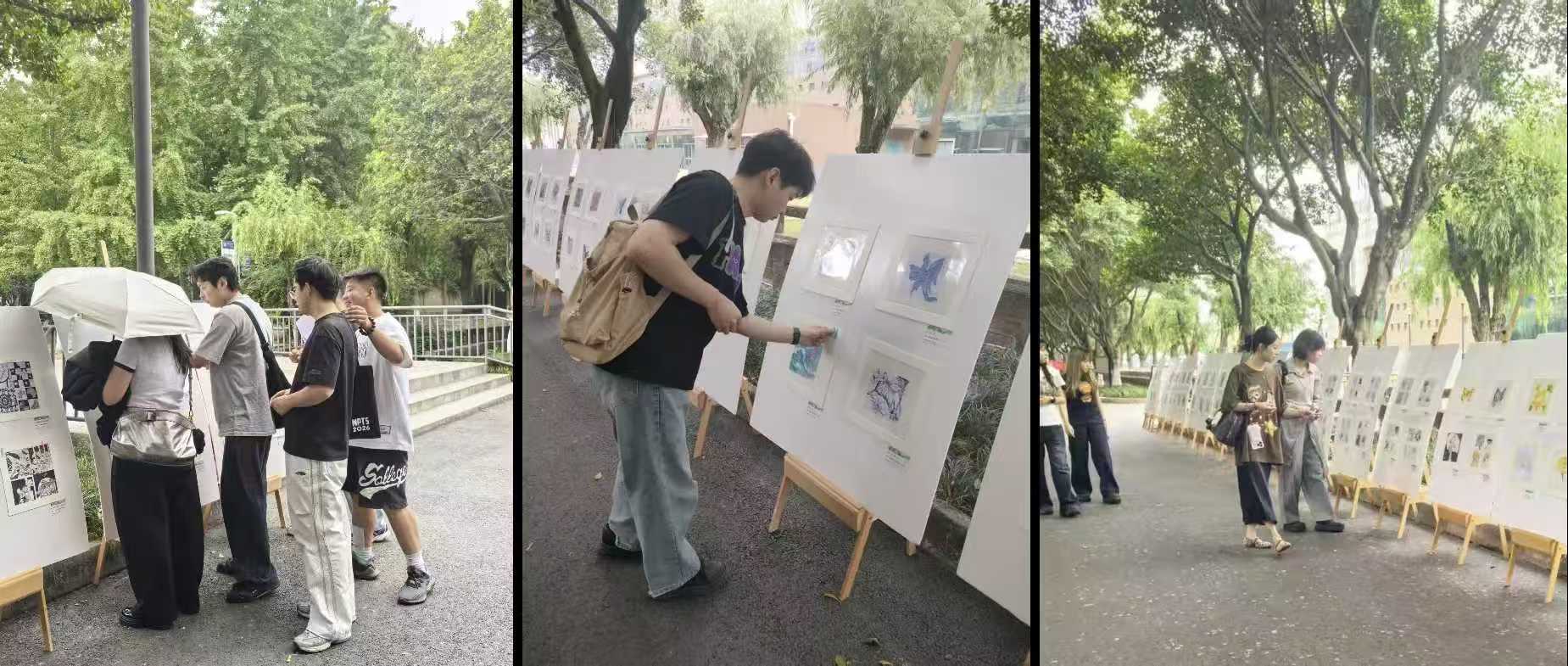 《银杏文化概论》、《设计构成》课程联展火热进行中! (2) 《银杏文化概论》、《设计构成》课程联展火热进行中! (2)